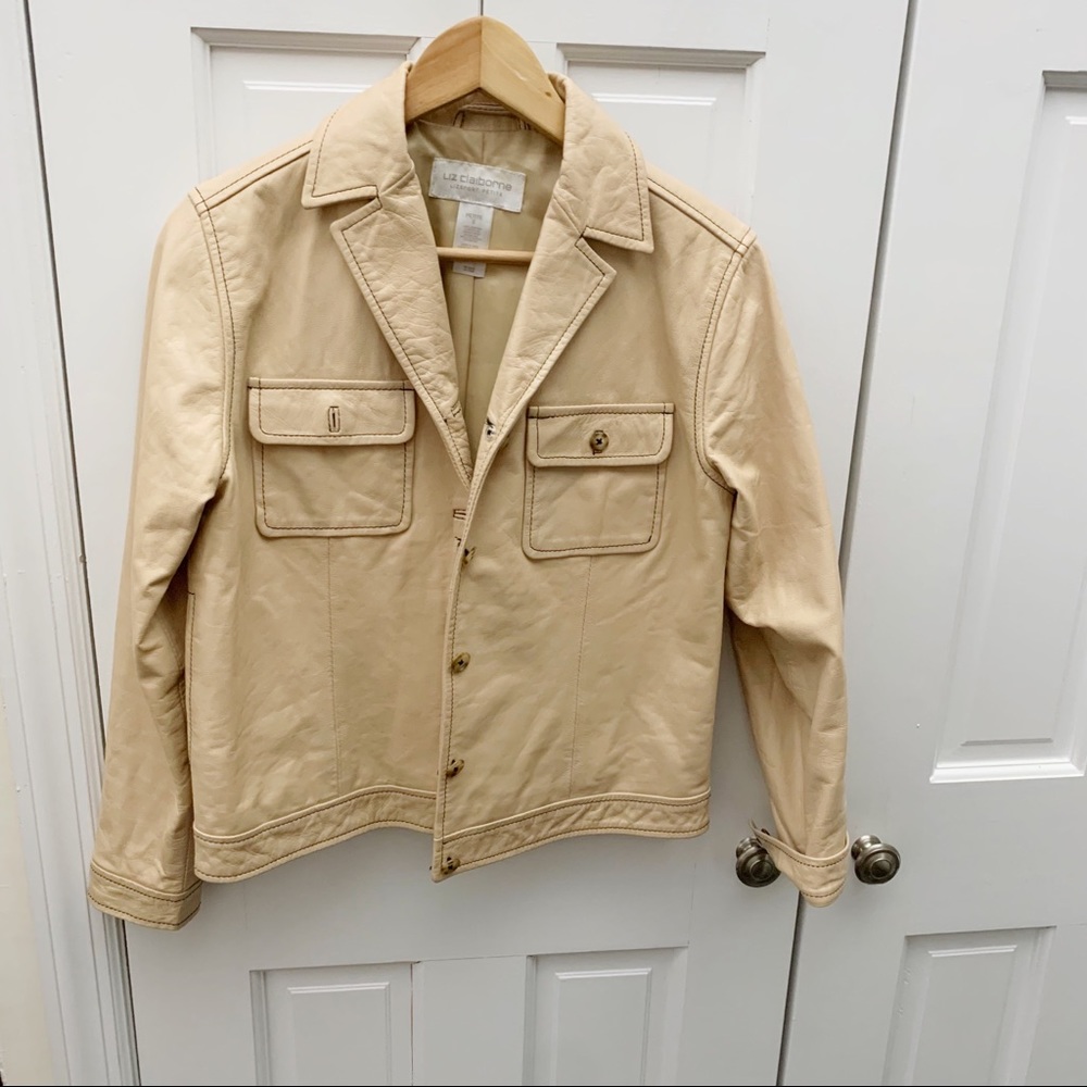 Vintage Liz Claiborne Leather Jacket